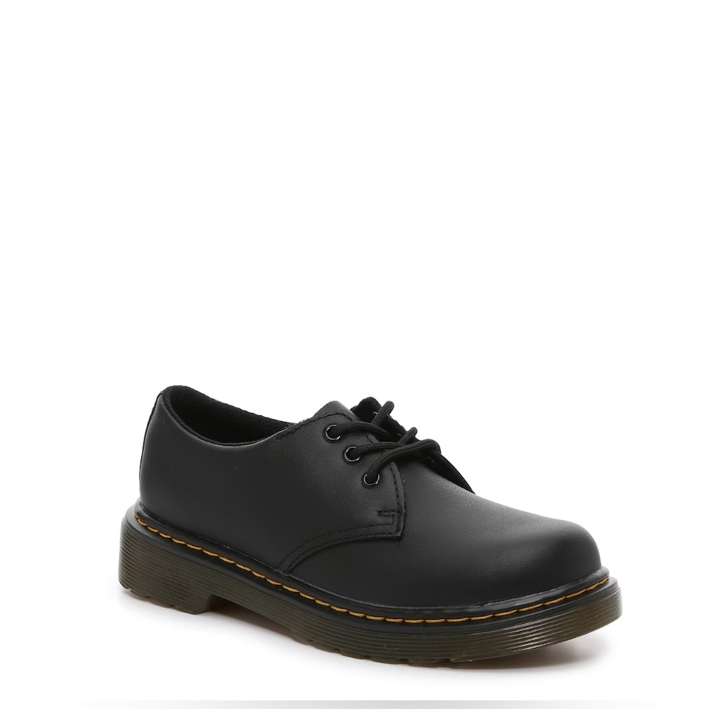 Doc Martens Toddler 1461 Colby Leather Lace up Oxford shoe - 9 - Black